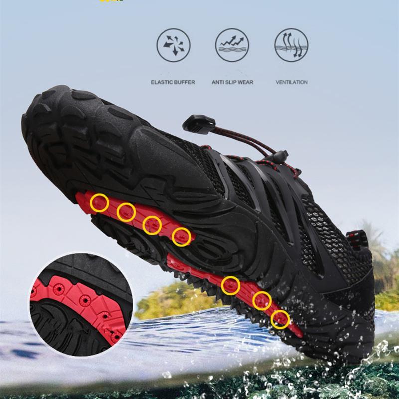 Men Swimming Shoes Water Shoes Bicycle Seaside Beach Surfing Slippers Outdoor Soft Fitness Sneakers