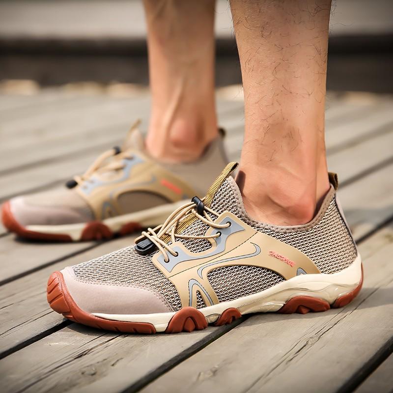 Men's summer breathable and comfortable flat bottom