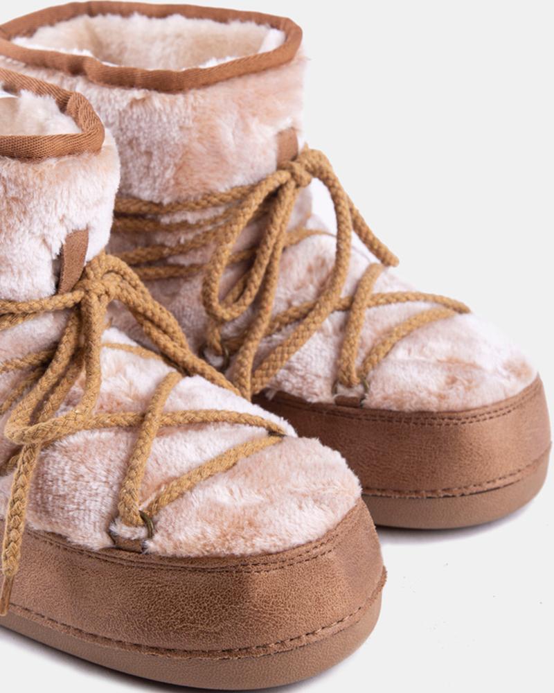 Faux Fur Lined Winter Boots
