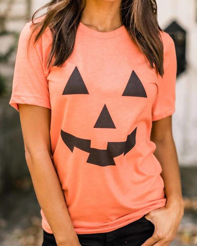 Halloween Themed Long Sleeve T-Shirt