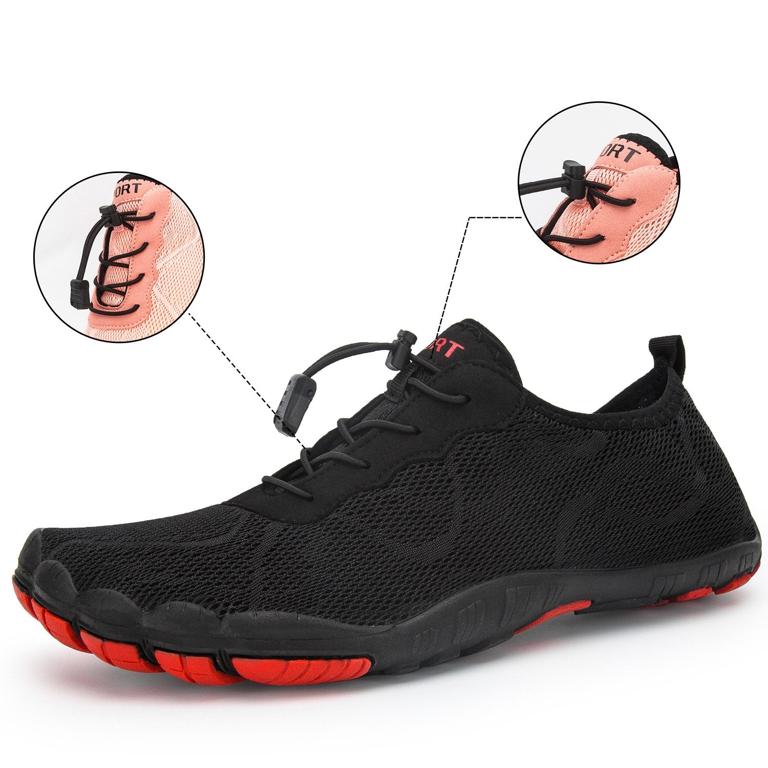Man's beach diving five-finger shoes brook swimming shoes