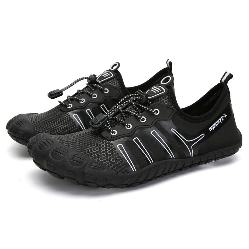 Man's  non-slip wading shoes outdoor climbing shoes five-finger swimming shoes