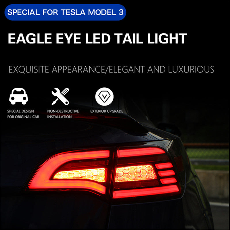 Model 3/Y Eagle Eye Style Tail Light