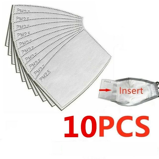 Pack of 10 PM2.5 FILTER for Adult