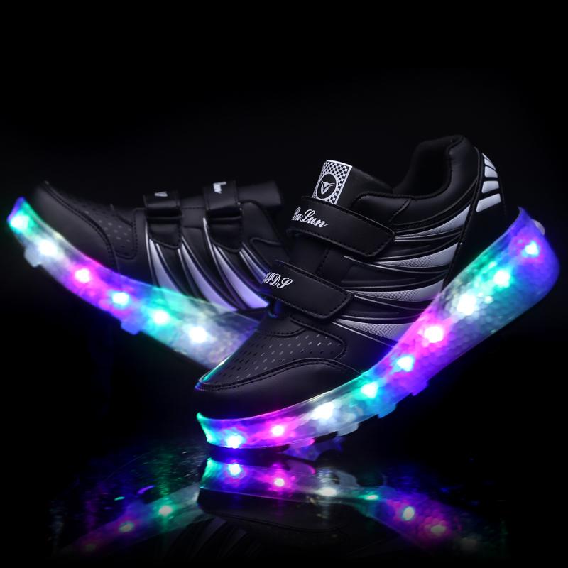 Fashion LED Light Up Roller Skates - kids