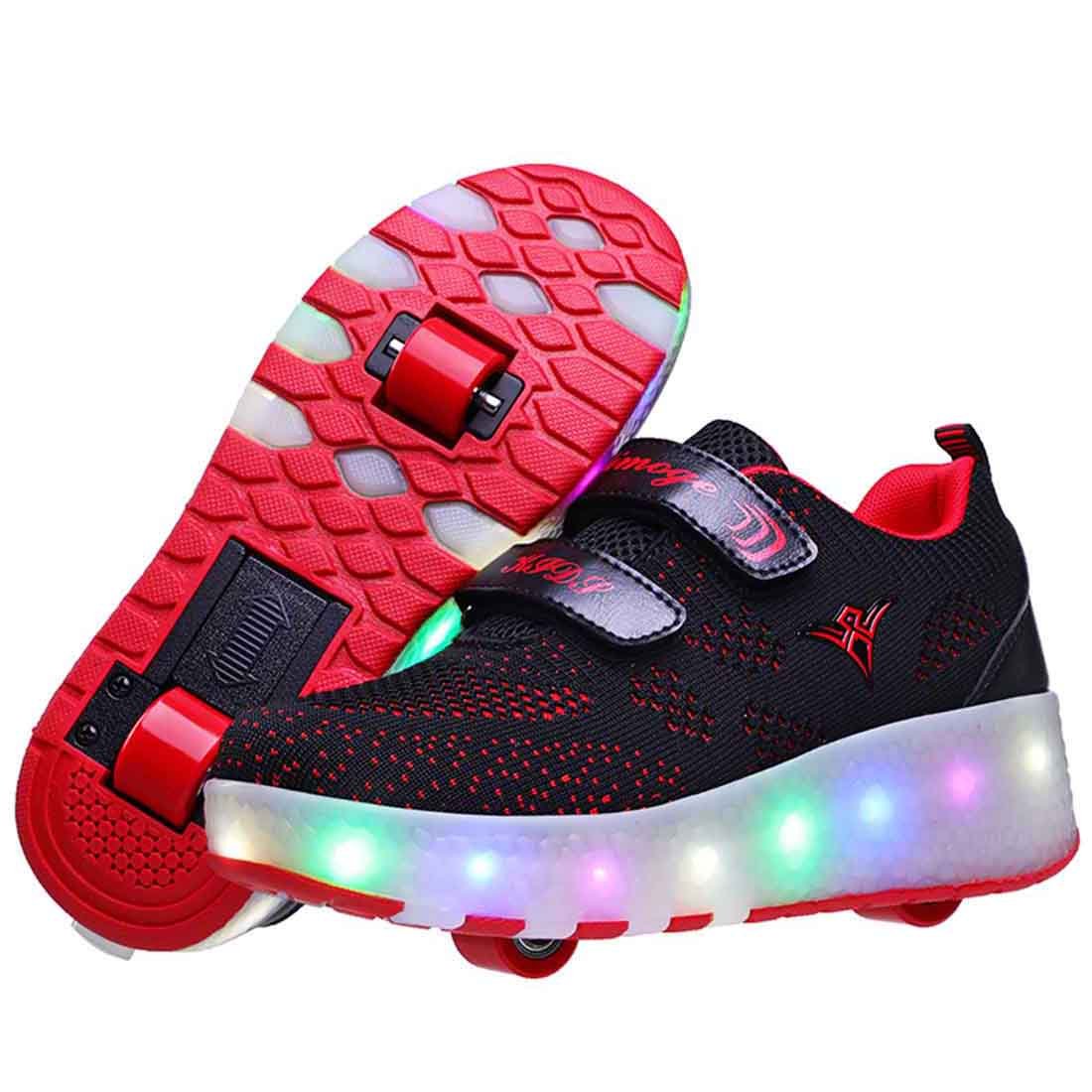 LED Light Up Wheel Shoes - kids