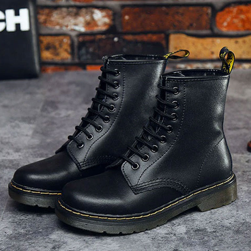 Genuine Leather Boots - Limited edition Black