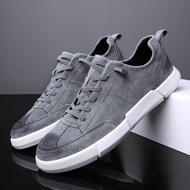 Outlet26 Brent Suede Sneakers Grey