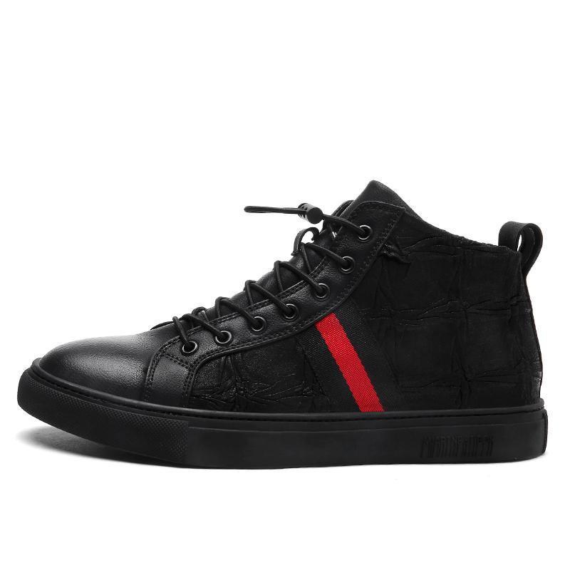 Outlet26 Francis High Top Sneakers Black