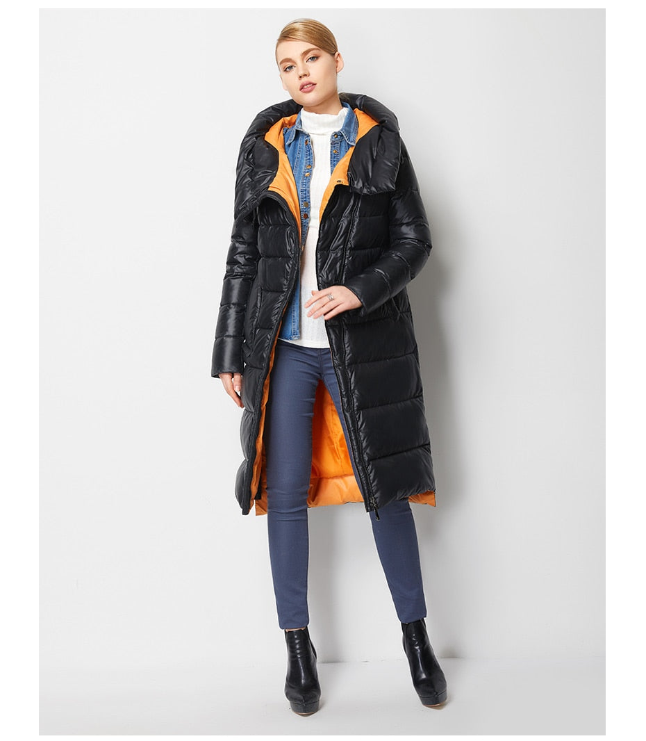 Fashionable Coat Jacket Women's Hooded