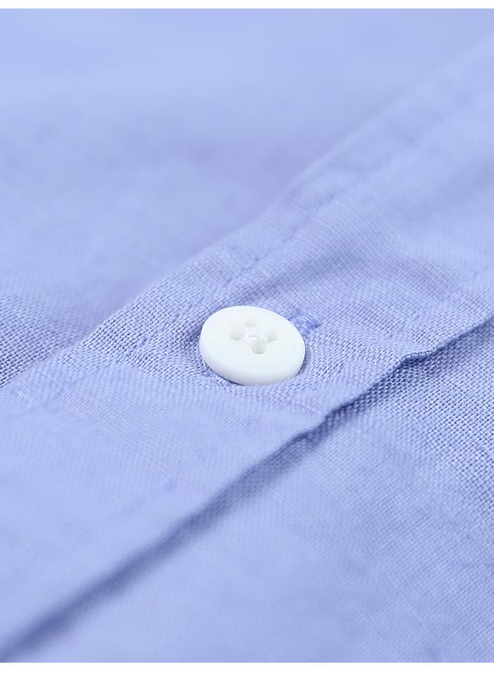 2020 new pure linen cotton shirts men cool Breathable
