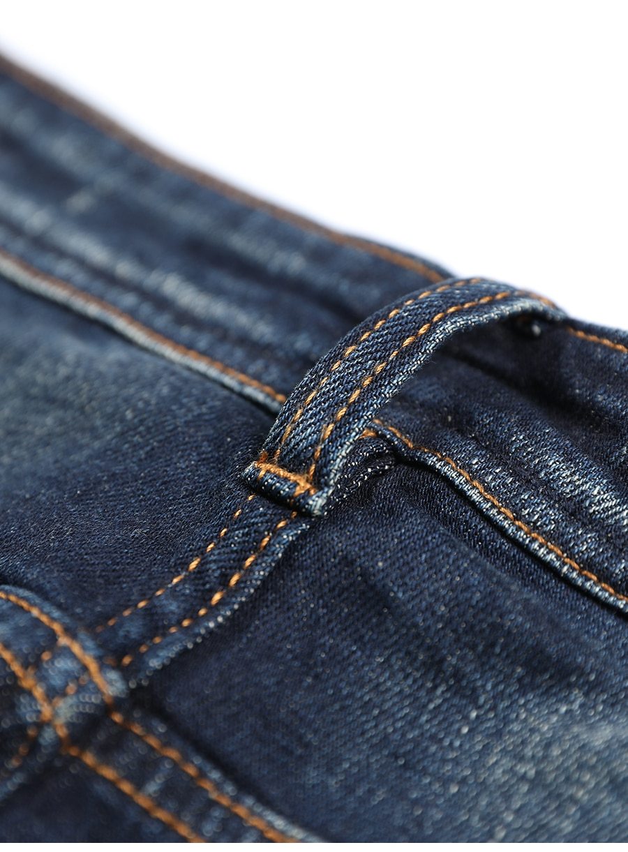 Ripped jeans men hole denim male slim fit jean