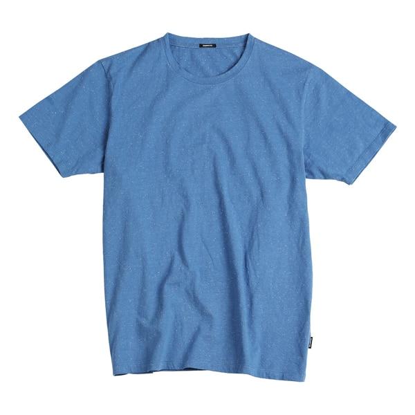 New Color cotton yarn dot Neckline T-Shirt Men