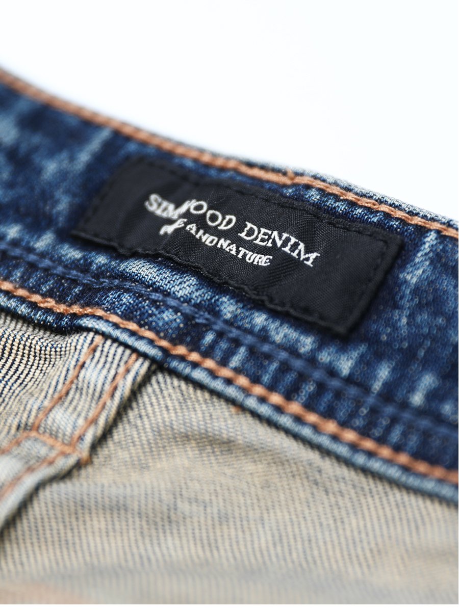 Jeans Men Denim Ankle-Length Pants Slim Brand Clothing Streetwear
