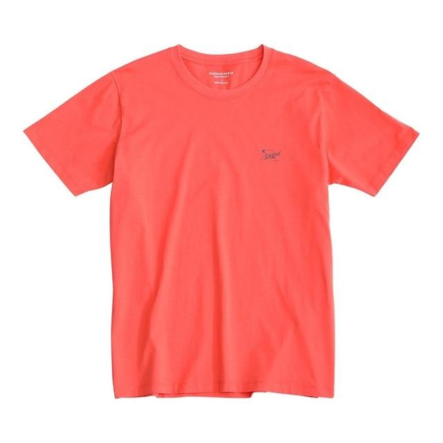 2020 Summer New 100% cotton T-Shirt Men Logo-Print