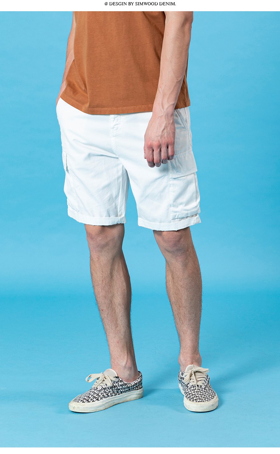 2020 Summer New Cargo Shorts Men  100% Cotton