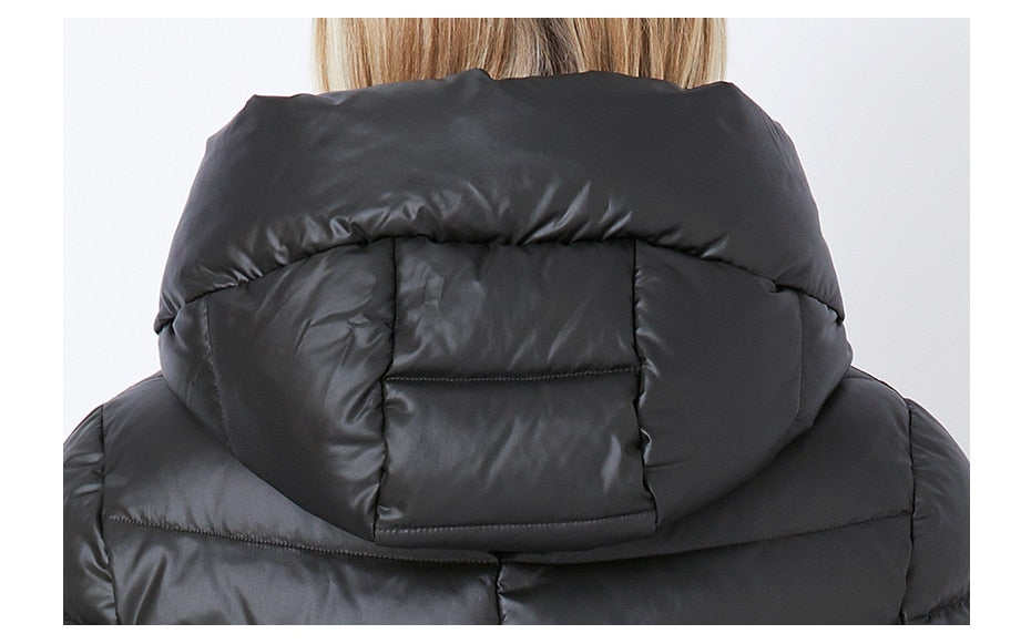 Women's Hooded Warm Parkas Bio Fluff Parka Coat