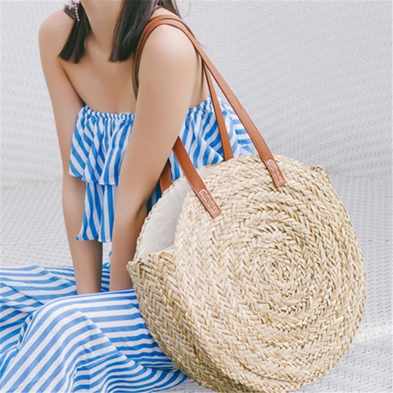 Palm Basket Bag