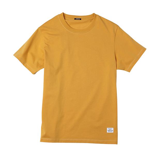T-Shirt Men 100% Cotton Solid Color Basics O-neck.